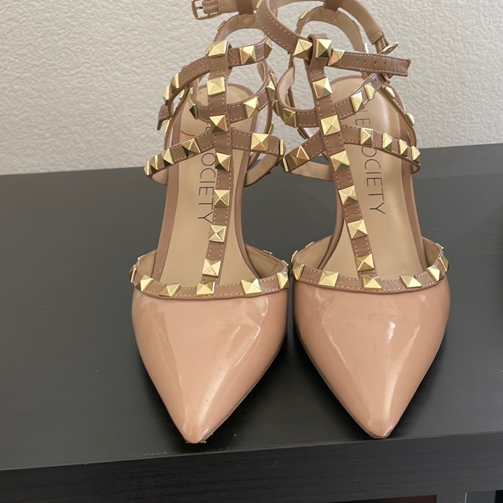 Sole society So-Tiia heels, Adobe patent size 10